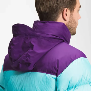 Chaqueta acolchada unisex, chaqueta acolchada de color reflectante personalizada de talla grande, chaqueta suave para senderismo al aire libre - Product Image 2