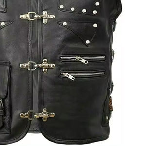 Breathable Stylish Neoprene Casual Winter <b>Vest</b> Men <b>Slim</b> Fit Sleeveless Windproof High Quality Waistcoat Outdoor Biker Riding - Product Image 5