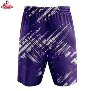 Pantalones Cortos de Baloncesto Sublimados Personalizados, Tela Personalizada, Pantalones Cortos Deportivos Casuales para Hombre, Ropa Casual, Pantalones Cortos Estampados de Alta Calidad - Product Image 2