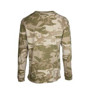 OEM Custom Camo Design 100% Polyester Spandex Chemises en jersey à manches longues Vêtements de sport respirants Vêtements de pêche d'hiver Ensembles solides - Product Image 2