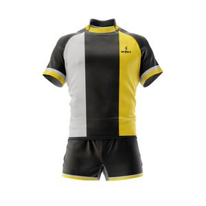 ชุดรักบี้ระบายอากาศได้ดี,เครื่องแบบรักบี้แบบระเหิดถ่ายเทความร้อนแบบดิจิตอลเสื้อรักบี้แบบมืออาชีพพิมพ์โลโก้และชื่อแบบกำหนดเอง - Product Image 5