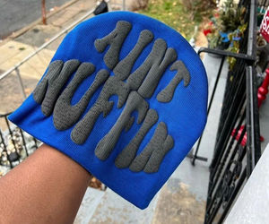 หมวกบีนนี่พิมพ์ลายพัฟออกแบบได้ตามต้องการสำหรับผู้ชายและผู้หญิงหมวกบีนนี่ลายจุดสีทึบใส่ได้ทั้งชายและหญิง - Product Image 2