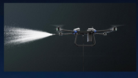 Flyaster C15 Drone de Nettoyage de Bâtiments en Hauteur 100m, Pompe et Moteur 16MPa 20L/min avec Tuyau de 120m, RTK FPV pour Façades et Vitres