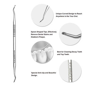 Juego de Instrumentos Dentales Manuales de Acero para Dentistas e Higienistas, Agarre Ergonómico, 30 Posiciones de Mordida, Estuche de Transporte Premium, Certificado CE - Product Image 6