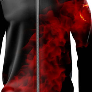 Vente en gros Vestes décontractées pour hommes Manteaux à fermeture éclair à col montant Veste en coton et polyester pour homme - Product Image 6