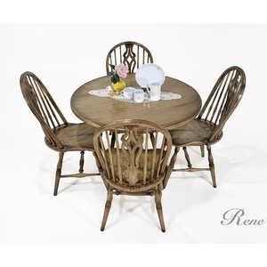 Vente de table à manger classique indonésienne vintage n° Bois d'acajou massif 8226 pour usage commercial dans les hôtels et restaurants - Product Image 1