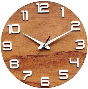 Top Selling Original Quality Wooden Wall Clock Square Home Fancy Big Size Latest Antique Design Cheap Price - Product Image 2