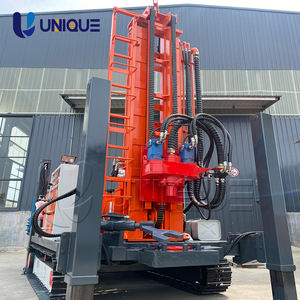 Machine de forage de puits d'eau montée sur chenilles la moins chère de 200 m, équipement de forage de puits d'eau DTH à vendre aux Philippines - Product Image 5