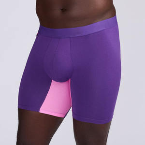 Short de fitness taille haute pour hommes Short d'entraînement de compression extensible Service OEM pour l'entraînement et la salle de sport Motif solide - Product Image 3