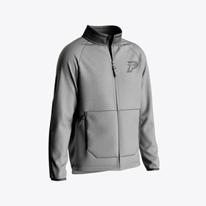 Veste polaire respirante personnalisée pour hommes, vêtements d'extérieur de course et de fitness souples et légers à fermeture éclair - Product Image 2