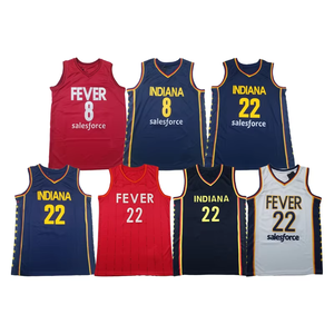 Venta al por Mayor de 22 Camisetas de Baloncesto Nuevas de Caitlin Clark de Indiana, Bordado de Alta Calidad, Secado Rápido y Transpirables - Product Image 1