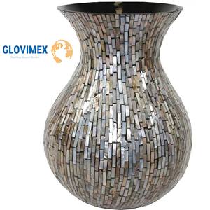 แจกันมุก Capiz คุณภาพสูงสำหรับตกแต่งบ้านแจกันทรงกระบอกกลมสำหรับรับประทานอาหาร - Product Image 2