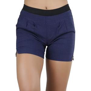 Pantalones cortos de motociclista para mujer con bolsillos: Pantalones cortos de yoga para mujer de talla grande y regular para gimnasio y yoga - Product Image 1