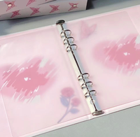 Diviseur de pages de remplissage PP transparent personnalisé 6 trous onglets d'index Standard A5/A6 agenda de journal d'affaires index diviseurs agendas
