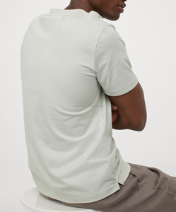 เสื้อยืดผ้าฝ้าย100% น้ำหนักเบาสำหรับผู้ชายไซส์ใหญ่พิเศษพร้อมพิมพ์ซิลค์สกรีนลายด้านหน้าแบบไฮสตรีทเป็นมิตรต่อสิ่งแวดล้อม - Product Image 2