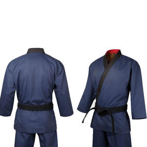 Uniforme de Taekwondo de peso pesado Trajes de diseño de logotipo personalizado para adultos Cómodo Ligero Alto rendimiento Sólido Hombres Taekwondo - Product Image 6