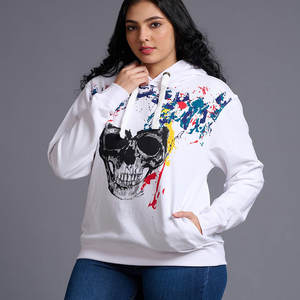 Sudadera informal para mujer Baja MOQ Mejor calidad Sudaderas con capucha para mujer Precio al por mayor Sudaderas con capucha Hechas en Pakistán - Product Image 4