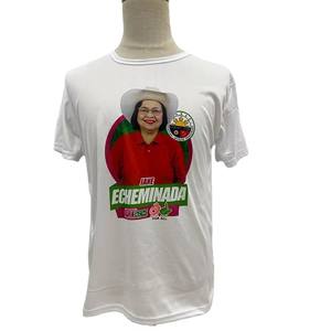 Camisetas Promocionales de Campaña Electorales Casual Estampadas Antiarrugas Dryfit de Transferencia Térmica al por Mayor, Suministro ODM de Filipinas, Tejidas - Product Image 5