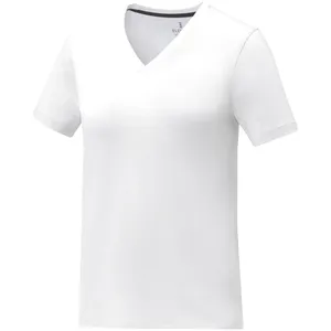 T-shirt à col en V pour femme Somoto Custom Merchandising pour t-shirts promotionnels - Product Image 1