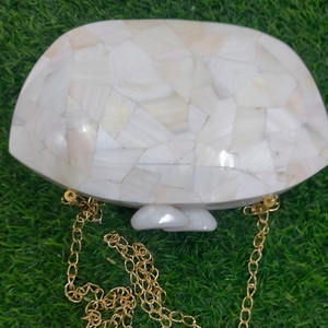 กระเป๋าถือคลัทช์มุกของแม่ที่ทันสมัยกระเป๋าถือสีที่กำหนดเองและการออกแบบสำหรับงานปาร์ตี้ที่บ้านงานแต่งงานโดยงานฝีมือ RF - Product Image 6