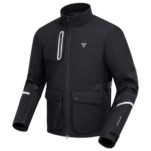 Chaqueta con Capucha para Motocicleta, para Hombre, Impermeable, Resistente al Viento, Transpirable, Personalizable con Logotipo y Color, Manga Larga, Tallas Grandes - Product Image 3