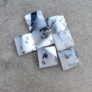 หินอัญมณีโมราธรรมชาติทรงสี่เหลี่ยมแบนปรับเทียบ AAA + คุณภาพขายส่ง Cabochon ทุกขนาด - Product Image 3