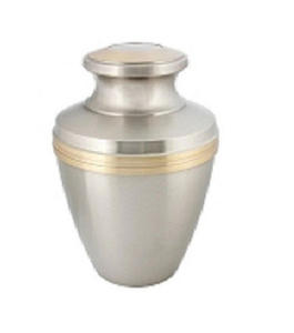 Urnas conmemorativas dignas hechas a mano modernas, precio al por mayor, urnas funerarias femeninas y masculinas para entierro de cenizas decorativas - Product Image 4