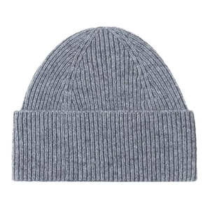 2024 haute qualité hiver tricoté chapeau Angora vraie fourrure de lapin chaud bonnet casquettes pour femmes et hommes affaires appropriées - Product Image 1