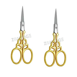 Tijeras profesionales para cutículas de punta de flecha de diseño superior de buena calidad 3,5 cuchillas afiladas Tijeras para uñas fabricadas en Pakistán - Product Image 2