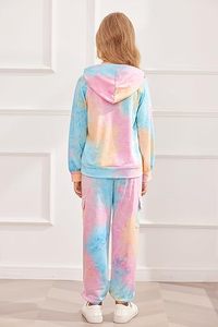 Ensemble de survêtements de jogging 100% coton personnalisable pour femmes vêtements de survêtement zippés à motif solide fabricant personnalisé pour la saison de printemps - Product Image 2