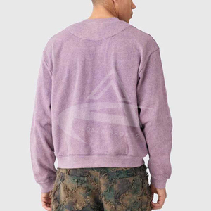 Sudaderas de Alta Calidad, Tejido Grueso, Lavado Ácido, con Impresión Digital y Logotipo Personalizado, Ropa de Invierno - Product Image 2