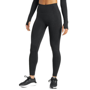 Custom Embossed Design Print High Waist <b>Thick</b> Satin Ladies Yoga <b>Leggings</b> Fitness Gym Yoga Wear - Product Image 1