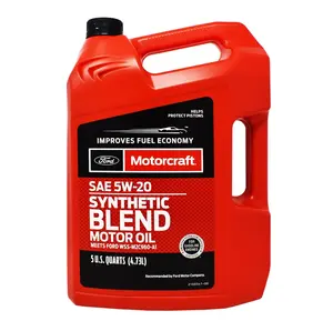 Motorcraft SAE 5W-20 Synthetische Mischung Motoröl-Lubstofföl 5 Quart