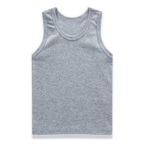 Wholesale Performance Men's Breathable <b>Knitted</b> Ribbed Running Tank <b>Tight</b> Fit Sleeveless Quick Dry Gym Vest - Product Image 5