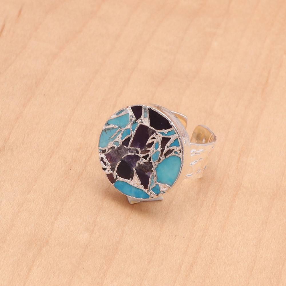 สีม่วง/สีฟ้า