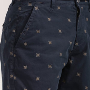 Shorts décontractés pour hommes, style urbain, taille mi-haute, fermeture élastique, coton uni, respirant, séchage rapide, couleur personnalisable, service OEM - Product Image 6