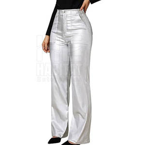 Pantalones de Cuero Duraderos para Mujer, Estilo Clásico, Ajuste Cómodo, Cuero Genuino Suave, Adecuado para Mujeres - Product Image 6