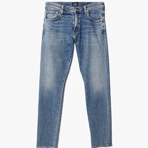 Jean déchiré décontracté grande taille pour homme, respirant, délavage clair, broderie mode, patchwork, design de créateur - Product Image 1