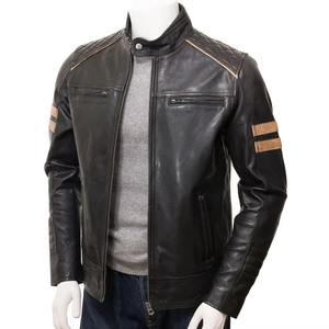 Chaqueta de Cuero de Piel de Serpiente Personalizable para Hombre, de Alta Calidad, Impermeable, Diseño Nuevo, Gruesa, para Invierno, Ropa de Abrigo para Exteriores - Product Image 2