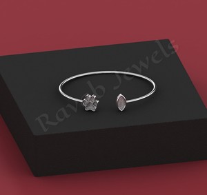 Bisel de plata de ley 2025 de alta calidad 925, diseño clásico, chapado en oro de 18 quilates, venta al por mayor, joyería nueva, chica en blanco para encontrar - Product Image 2