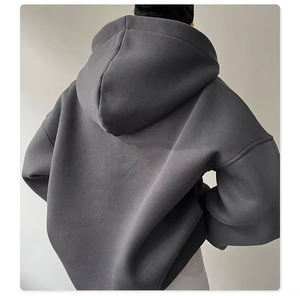 Sudadera de lana de gran tamaño para mujer con logotipo personalizado de fábrica, sudaderas personalizadas, sudaderas de gran tamaño para hombres y mujeres - Product Image 3