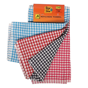 Mini Honey Comb Kitchen <b>Towel</b> With Soft Cotton Texture Ideal For Cleaning Surfaces <b>Drying</b> And Daily Wiping Tasks From India - Product Image 1