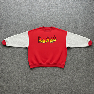 Sudaderas con Capucha Personalizadas al por Mayor para Hombre, de Gran Gramaje, Tallas Grandes, Lisas, de Dos Tonos, con Logotipo Bordado Personalizado, Ropa Urbana - Product Image 4