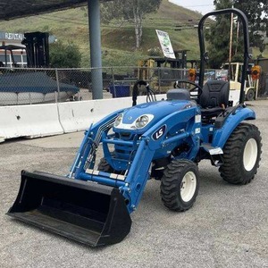 <b>Used</b> LS XJ2025H 75HP Wheel Tractor with Front Loader 4WD Farm Utility Compact Agricultural <b>Machine</b> Featuring Gear & Engine - Product Image 1