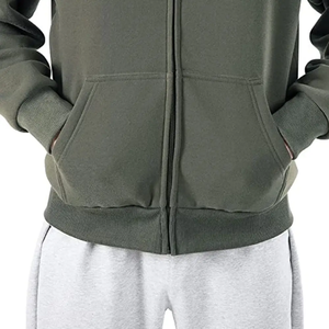 Sudadera con Capucha Personalizada de Etiqueta Privada para Hombre, Chaqueta de Forro Polar Grueso de 460 g/m², Fabricante de Sudaderas Urbanas, MOQ Bajo, OEM - Product Image 5