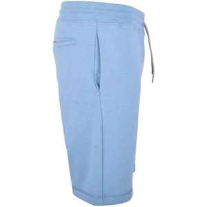 Pantalones cortos con logotipo personalizado en blanco para hombres de talla grande poliéster gimnasio hombres malla deportes color sólido pantalones cortos con bolsillo - Product Image 3