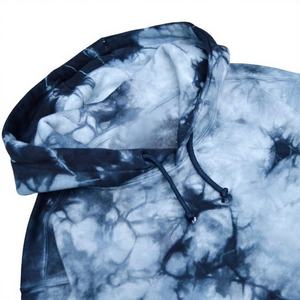 Sudadera con Capucha Extra Grande de Algodón 100% Teñida y Bordada Personalizada para Hombre, Ropa de Invierno Cómoda y Elegante, Color Personalizado - Product Image 3