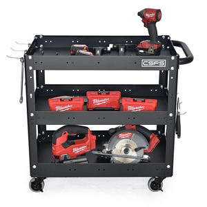 Chariot à outils 3 niveaux Outil CSPS Vente en gros MS VNUQ071XDBB2 Armoire à outils Stockage Vente en gros Transportant Standard Vietnam Fabricant - Product Image 3