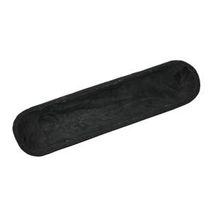 Bol décoratif en bois de paulownia bol de service de fête moderne résistant à la chaleur pièce maîtresse de salle à manger écologique - Product Image 4