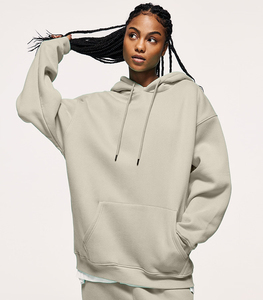 Sweat à capuche pour homme en molleton 100% coton de haute qualité, 380g, coupe ample, uni, 45 couleurs pour impression personnalisable - Product Image 3